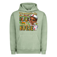 Pigment Oil Green unapologetically pretty black educated nurse Urban Hoodie - CowhideDigitalArt
