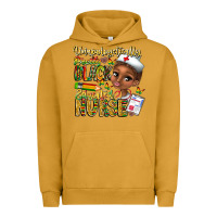 Pigment Peanut Butter unapologetically pretty black educated nurse Urban Hoodie - CowhideDigitalArt