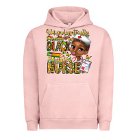 Pigment Salmon unapologetically pretty black educated nurse Urban Hoodie - CowhideDigitalArt