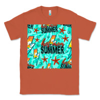 Copper Hot Mom Summer Digital Paper Classic Tee - BundleAndBundleShop