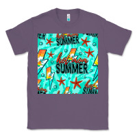 Hot Mom Summer Digital Paper Classic Tee | Teevron