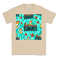 Mushroom Hot Mom Summer Digital Paper Classic Tee - BundleAndBundleShop