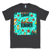 Smoke Hot Mom Summer Digital Paper Classic Tee - BundleAndBundleShop