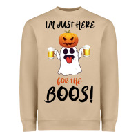 Mushroom I'm Just Here For The Boos Heavyweight Sweatshirt - Bettercallsaul