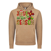 Vintage Coffee jesus is the reason Vintage Hoodie - MaliasSmallBusiness