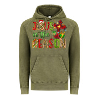 Vintage Olive jesus is the reason Vintage Hoodie - MaliasSmallBusiness
