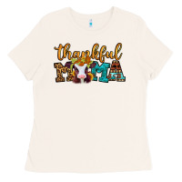 Bone thankful mama baby calf Ladies Tee - Jasminsmagicworld