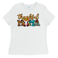 Thankful Mama Baby Calf Ladies Tee | Teevron