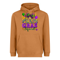 Meerkat Mardi Gras squad Heavyweight Hoodie - FaDigitalArtStudio