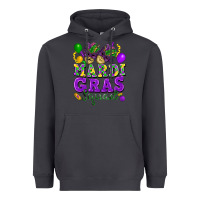 Smoke Mardi Gras squad Heavyweight Hoodie - FaDigitalArtStudio