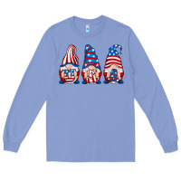 Colony Blue usa fourth of july gnomes Long Sleeve Tee - RanaPortraitStore