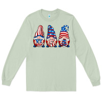 Matcha usa fourth of july gnomes Long Sleeve Tee - RanaPortraitStore