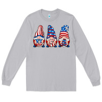 Moon Dust usa fourth of july gnomes Long Sleeve Tee - RanaPortraitStore