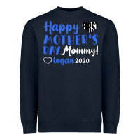 Navy happy first mother's day mommy! logan 2020 Heavyweight Sweatshirt - Bettercallsaul
