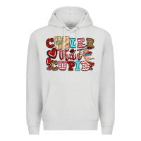 Dove Grey cooler than cupid Premium Hoodie - OliviaCreatesArt
