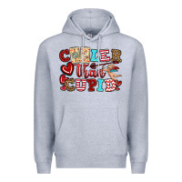 Heather Grey cooler than cupid Premium Hoodie - OliviaCreatesArt