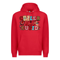 Red cooler than cupid Premium Hoodie - OliviaCreatesArt