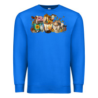 True Royal Cows And Coffee Premium Sweatshirt - FaDigitalArtStudio