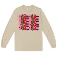 Mushroom valentine's day brushstrokes Long Sleeve Tee - RanaPortraitStore