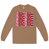 Toasted Coconut valentine's day brushstrokes Long Sleeve Tee - RanaPortraitStore