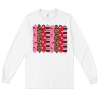 White valentine's day brushstrokes Long Sleeve Tee - RanaPortraitStore