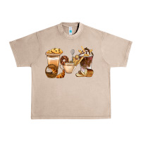 French Oak Bakery Coffee Cups With Cookie Bbs Urban Heavy Tee - BundleAndBundleShop