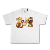 Lunar Rock Bakery Coffee Cups With Cookie Bbs Urban Heavy Tee - BundleAndBundleShop