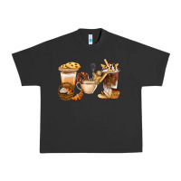 Pigment Black Bakery Coffee Cups With Cookie Bbs Urban Heavy Tee - BundleAndBundleShop