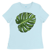 Monstera Leaf Ladies Tee | Teevron