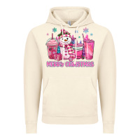 Vintage Artic merry christmas snowman coffee cups Vintage Hoodie - MaliasSmallBusiness