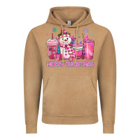 Vintage Camel merry christmas snowman coffee cups Vintage Hoodie - MaliasSmallBusiness