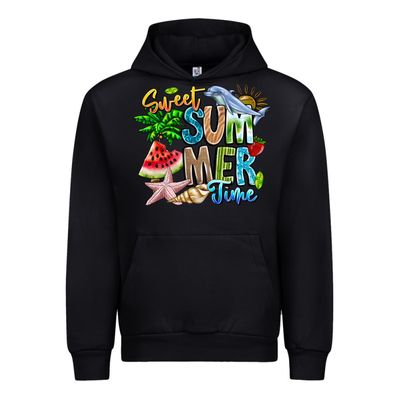 Summer Time Urban Hoodie by CowhideDigitalArt | Teevron