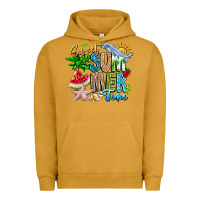 Pigment Peanut Butter summer time Urban Hoodie - CowhideDigitalArt