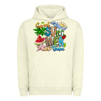 Pigment Pistachio summer time Urban Hoodie - CowhideDigitalArt