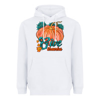 White Give Thanks Heavyweight Hoodie - FaDigitalArtStudio