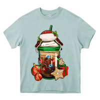 Arona Christmas vacation trapper hat coffee cup Heavy Core Tee - Jasminsmagicworld