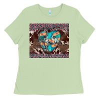 Matcha western nurse stethoscope pink leopard Ladies Tee - BarkalooDesign
