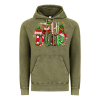 Vintage Olive oh deer reindeer Vintage Hoodie - MaliasSmallBusiness