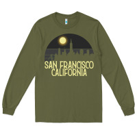 Army Green San Francisco California Long Sleeve Tee - Bettercallsaul