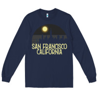 Navy San Francisco California Long Sleeve Tee - Bettercallsaul