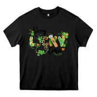 Black st. patricks day very lucky cma Heavy Core Tee - BarkalooDesign