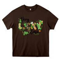 Chocolate Brown st. patricks day very lucky cma Heavy Core Tee - BarkalooDesign
