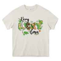 Cream st. patricks day very lucky cma Heavy Core Tee - BarkalooDesign