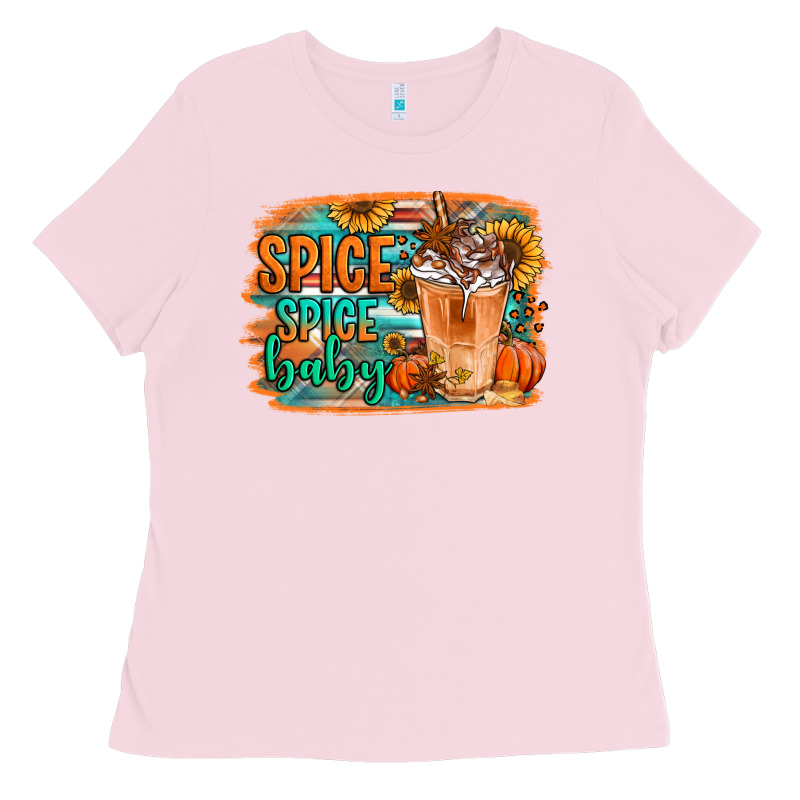 Spice Spice Baby Pumpkin Spice Latte Ladies Tee by Jasminsmagicworld | Teevron