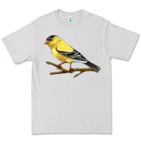 Dove Grey American Goldfinch Premium Tee - LillyAllenDesigns