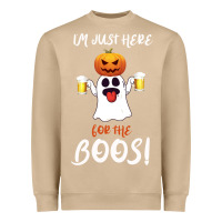 Mushroom I'm Just Here For The Boos Heavyweight Sweatshirt - Bettercallsaul