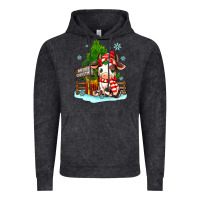 Vintage Black merry christmas cow Vintage Hoodie - MaliasSmallBusiness
