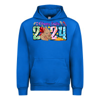 Cobalt Happy Easter 2024 Urban Hoodie - CowhideDigitalArt