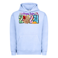 Pigment Grape Ice Happy Easter 2024 Urban Hoodie - CowhideDigitalArt