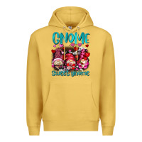 Antique Gold gnome sweet gnomes olivia Premium Hoodie - OliviaCreatesArt
